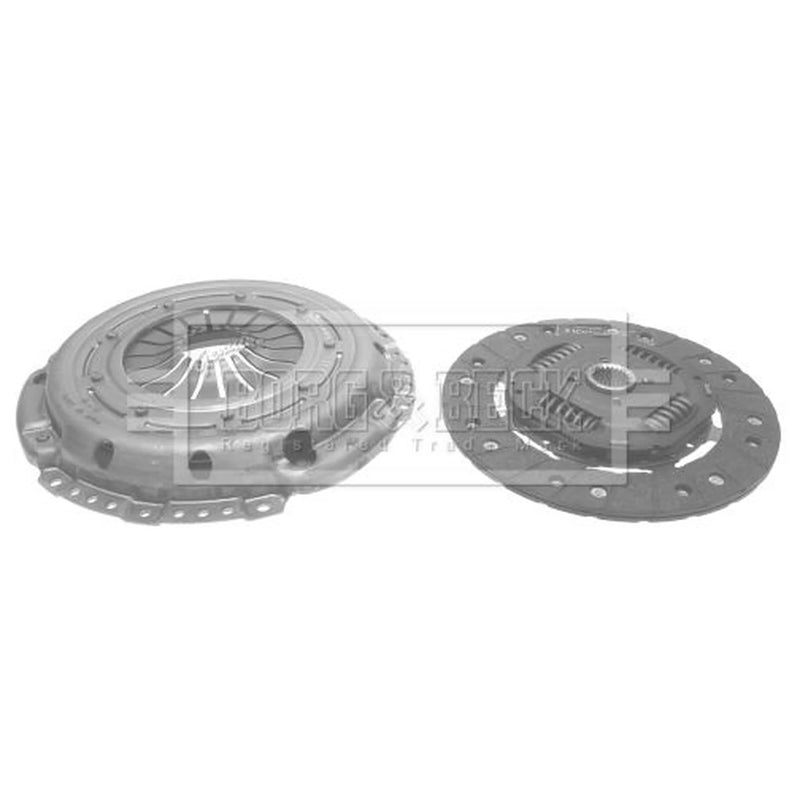 Borg & Beck Clutch Kit Set 3pc 228mm HK6600