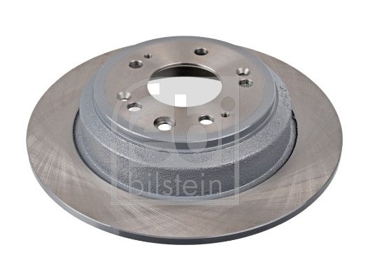 Febi 2 x Brake Disc Set Solid Rear