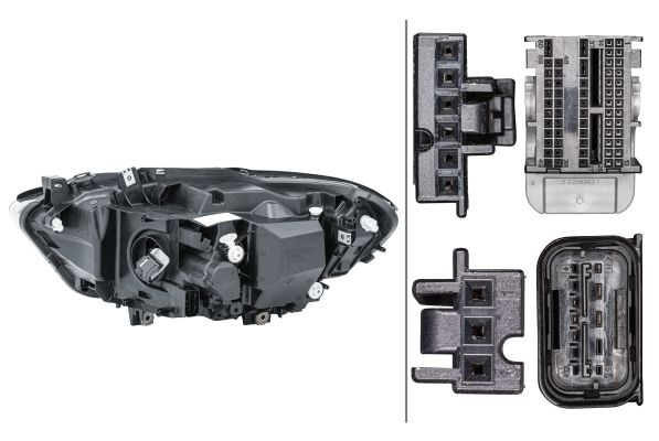 Hella Headlight Headlamp LED Right