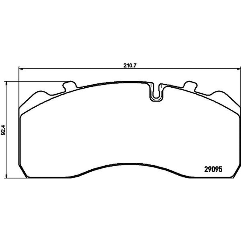 DON Front Brake Pad Set CVP036K