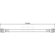 Apec Brake Hydraulic Hose Line Rear HOS4284