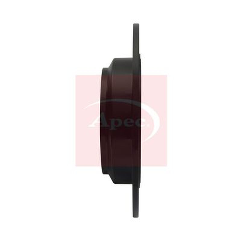 Apec 2 x Solid Rear Brake Discs DSK2652