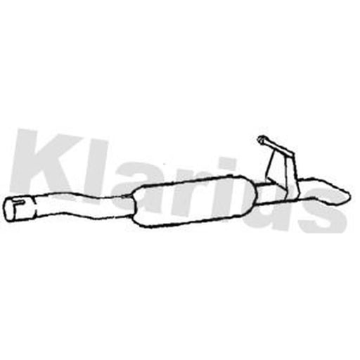 Klarius Box With Tail Pipe Rear CN793B