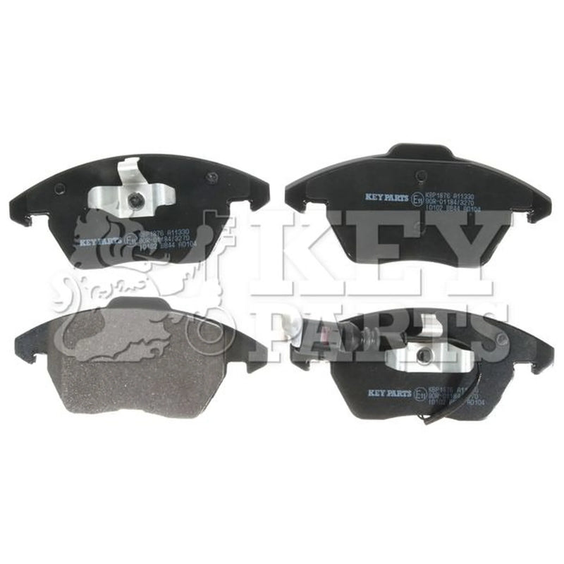 Key Parts 4 x Front Brake Pad Set KBP1876