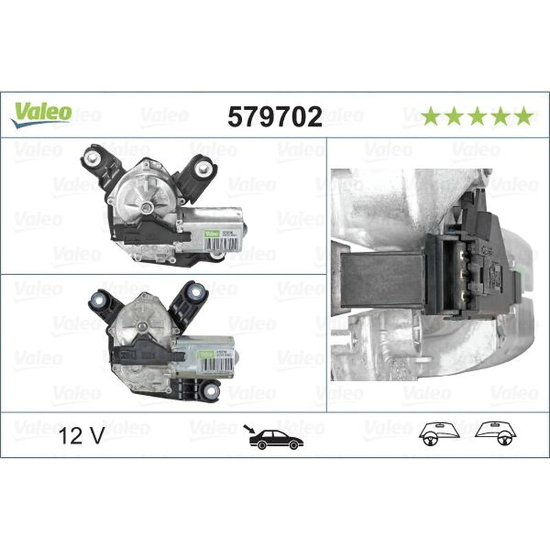 Valeo Front/Rear Wiper Motor Rear 579702