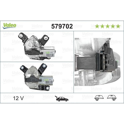 Valeo Front/Rear Wiper Motor Rear 579702
