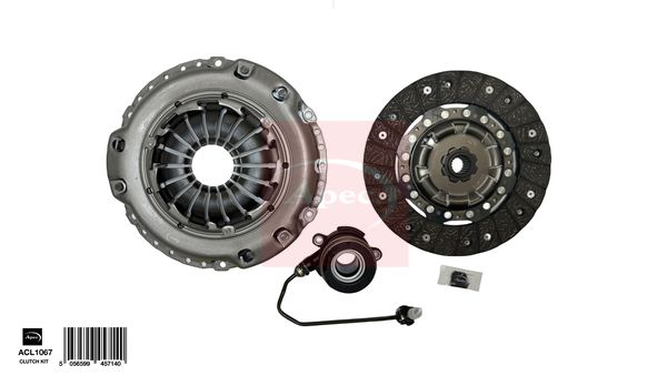 Apec Clutch Kit Set 3pc fits Vauxhall Mokka / Mokka X 2012-2019 1.4