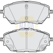 NAPA Front Brake Pad Set NBP1793