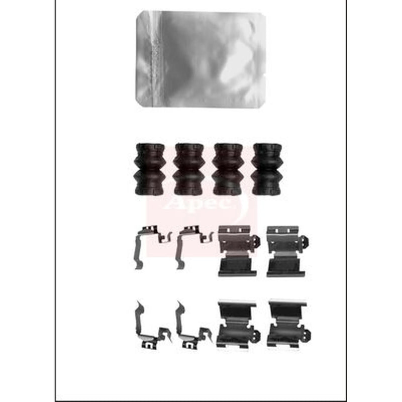 Apec Brake Pad Accessory Fitting Kit Rear KIT1425