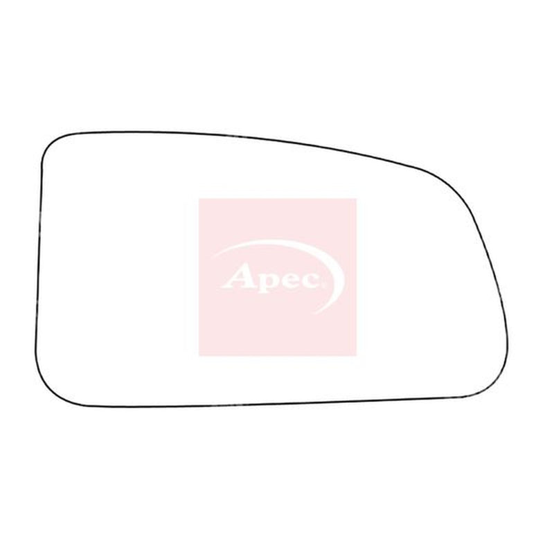 Apec Exterior Wing Mirror Glass Right AMS2734