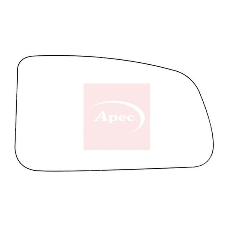 Apec Exterior Wing Mirror Glass Right AMS2734