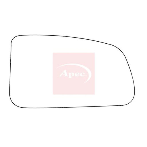Apec Exterior Wing Mirror Glass Right AMS2734