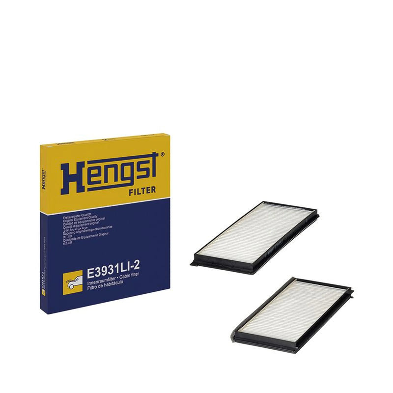 Hengst Cabin Air Filter (Pollen Filter) E3931LI-2