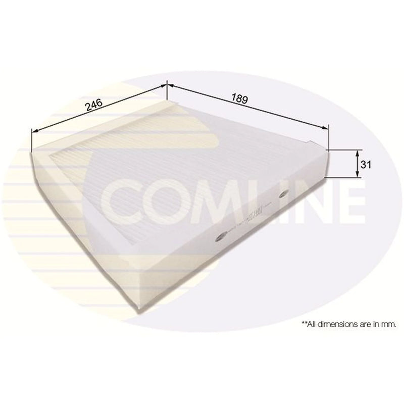 Comline Cabin Air Filter (Pollen Filter) EKF394