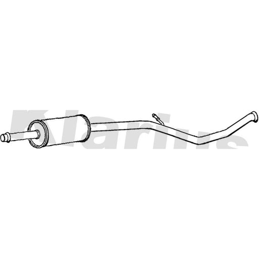 Klarius Box With Centre Pipe Centre PG653L