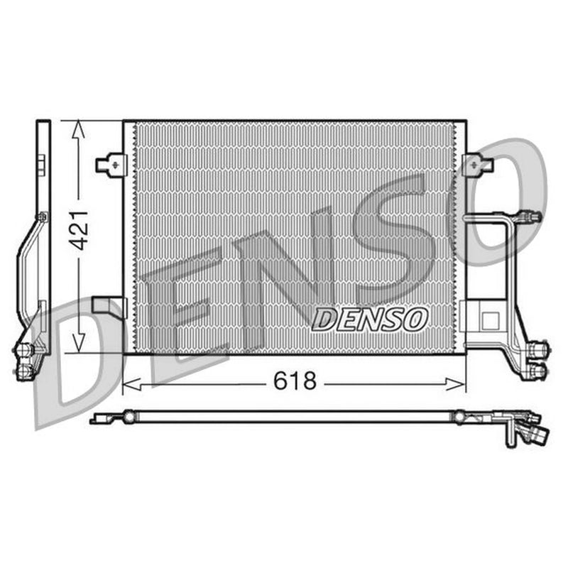 Denso Air Conditioning Condenser DCN02013