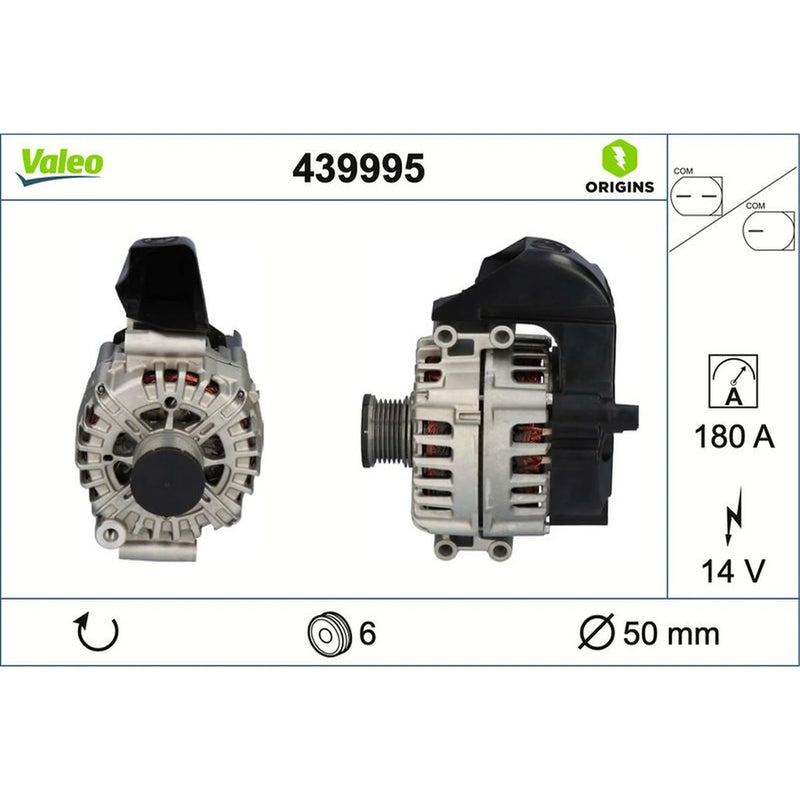 Valeo Car Alternator 12V 439995