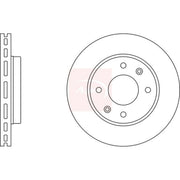 Apec 2 x Vented Front Brake Discs DSK2379