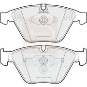 Apec Front Brake Pad Set PAD1263B
