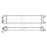 NRF Engine Radiator 550026