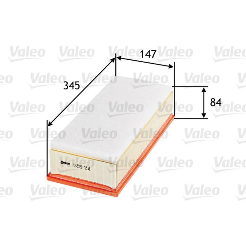 Valeo Engine Air Filter 585151