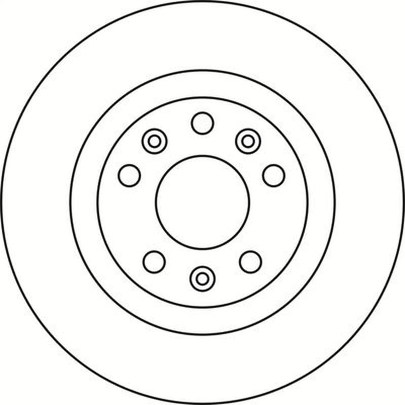 Abtex 2 x Rear Brake Discs BD1977S