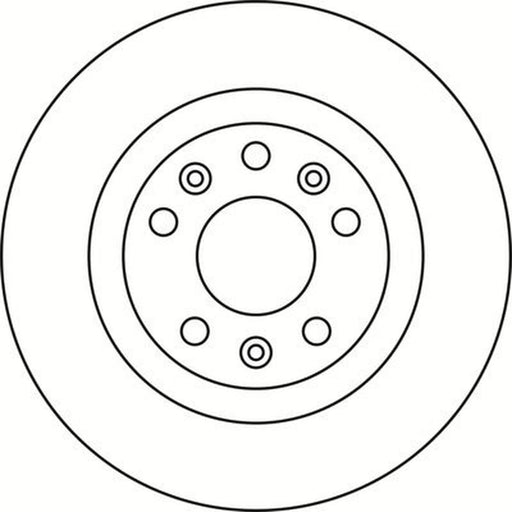 Abtex 2 x Rear Brake Discs BD1977S