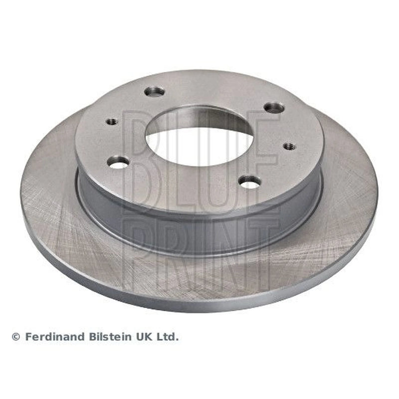 Blue Print 2 x Solid Front Brake Discs ADG04340