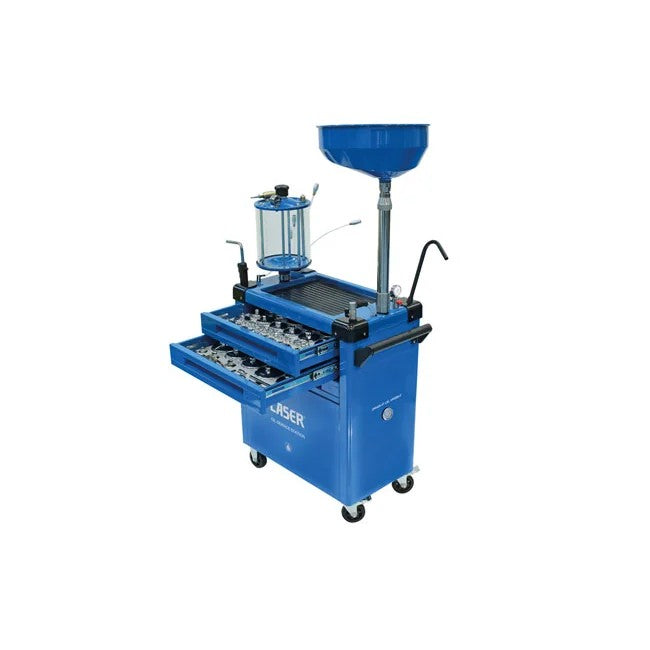 Laser Tools Oil Service Station - 70L - PL