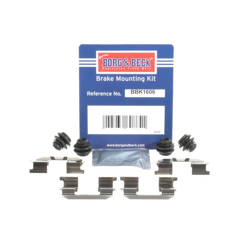 Borg & Beck Brake Pad Accessory Fitting Kit Front BBK1606