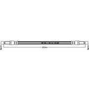 Juratek Brake Hydraulic Hose Line Rear JBH1074