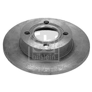 Febi 2 x Solid Rear Brake Discs 09078