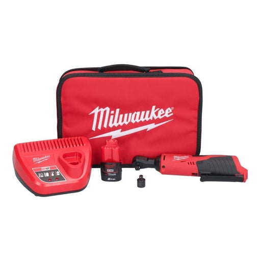 Milwaukee M12 Compact 3/8 Impact Ratchet (Kit) 4933448110 Milwaukee  - Town Parts