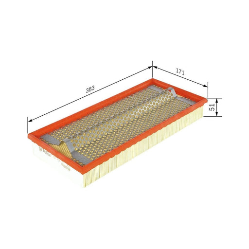Genuine Bosch Car Air Filter S9783 Fits Mercedes-Benz 190 - 2.5 - 85-93 14574297 Bosch  - Town Parts