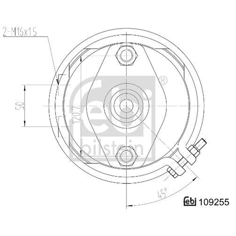 Febi Diaphragm Cylinder 109255