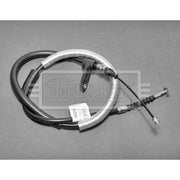 Borg & Beck Handbrake Cable Left Rear BKB2277