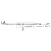 Borg & Beck Brake Pad Wear Sensor Front BWL3191