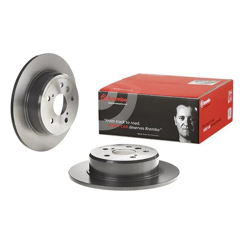 Brembo 2 x Solid Rear Brake Discs 08.A150.11