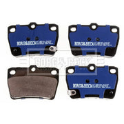 Borg & Beck 4 x Rear Brake Pad Set BBP1804