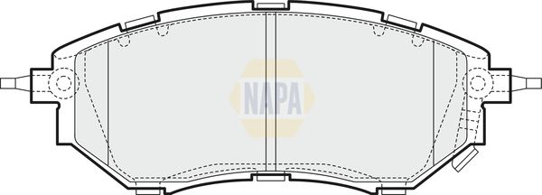NAPA Front & Rear Pads fits HONDA SUBARU