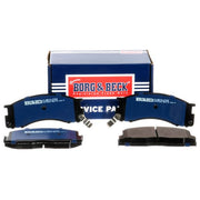 Borg & Beck 4 x Front Brake Pad Set BBP1131