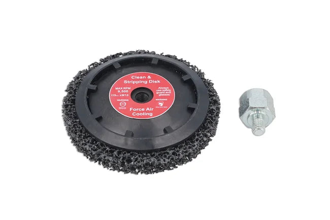 Connect Smart Clean Stripping Disc 115mm / 4 1/2" inc Reversible Adaptor - CPL