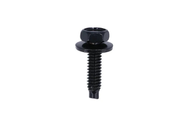 Connect Black Hex-Head Body Screw with Washer - for Chrysler 5pc - CPL