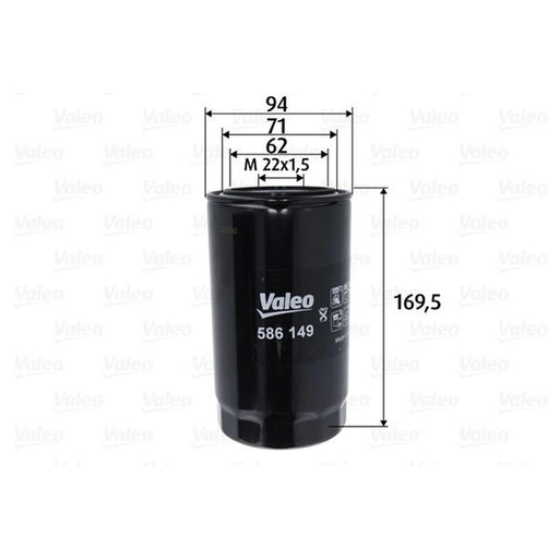 Valeo Engine Oil Filter 586149