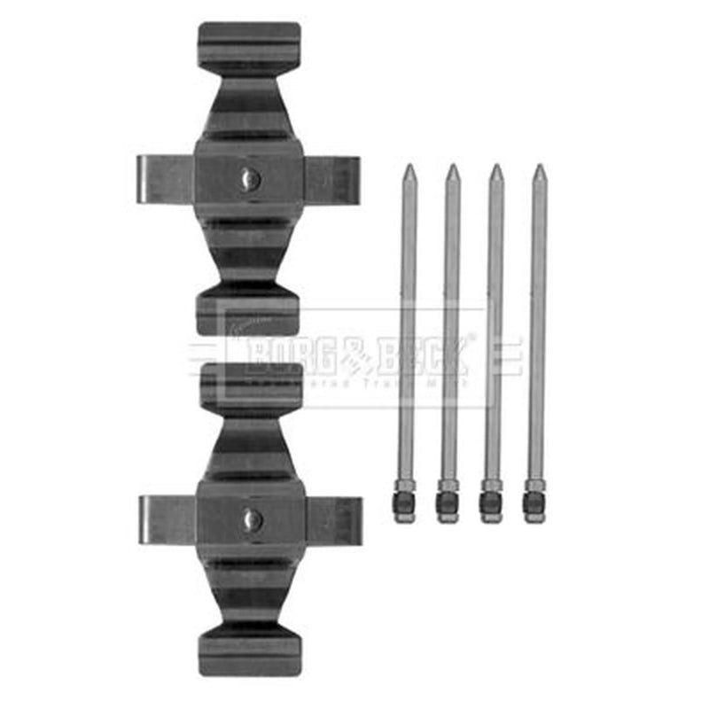 Borg & Beck Brake Pad Accessory Fitting Kit Front BBK1511