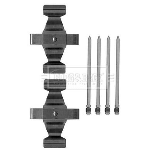 Borg & Beck Brake Pad Accessory Fitting Kit Front BBK1511