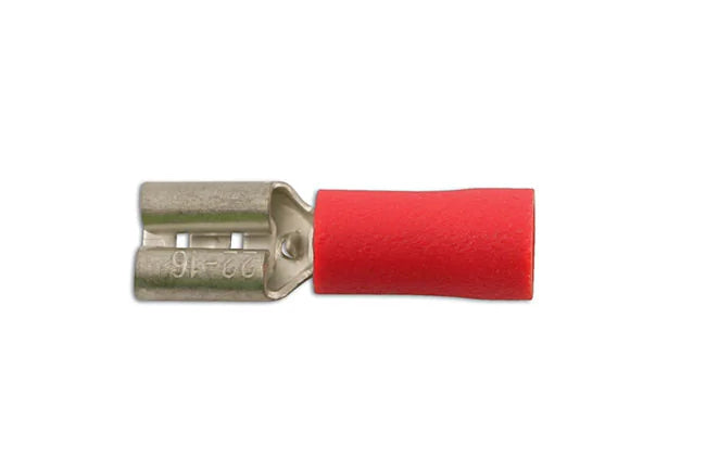 Connect Red Female Push-On 100pc 2.8-6.3mm
