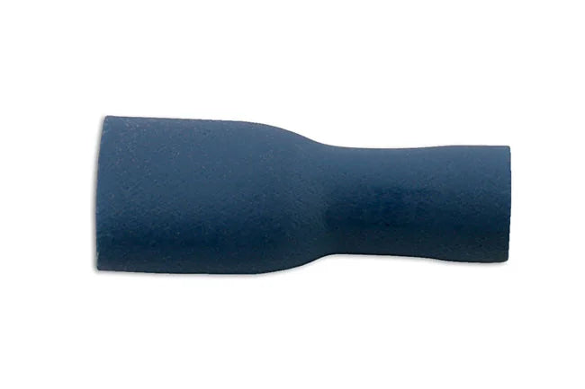 Connect Blue Female Fully Ins. Push-On 100pc 4.8-6.3mm