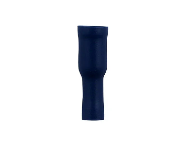 Connect Blue Female Bullet Terminal 100pc 4-5mm