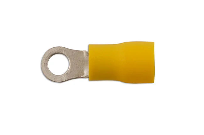 Connect Yellow Ring Terminal 100pc 4.3-13mm